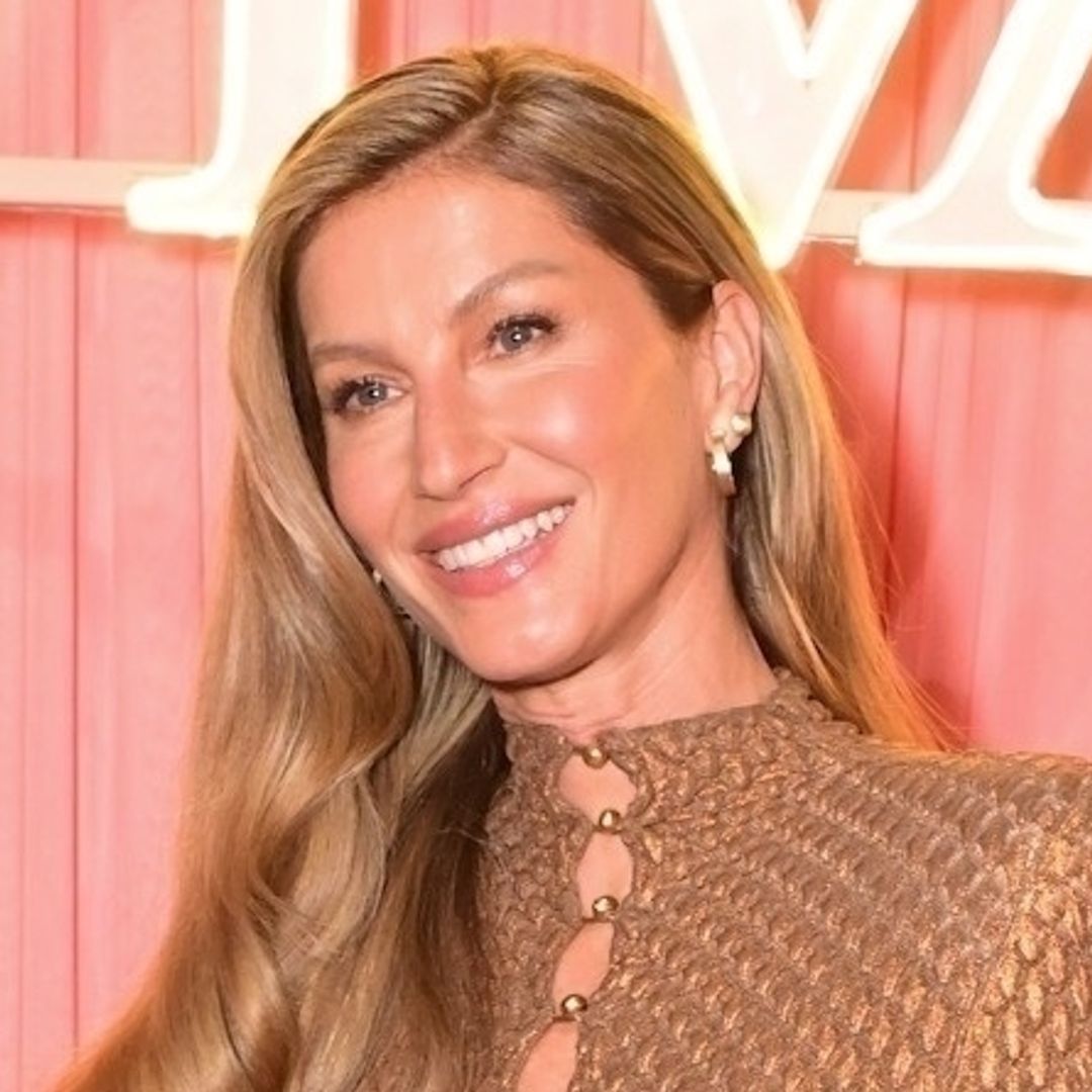 Gisele Bundchen's futuristic twist on the 'naked dress' trend leaves little to the imagination