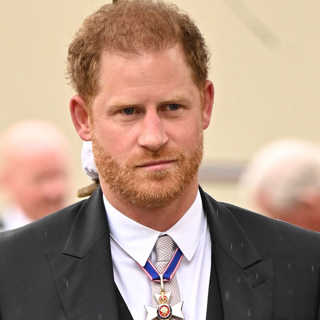 Prince Harry wears his medals as he presents special award from Montecito home