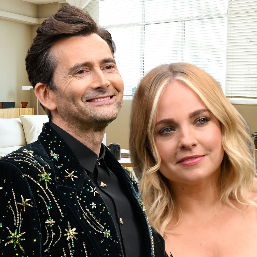 David Tennant's private living room with wife Georgia and five kids