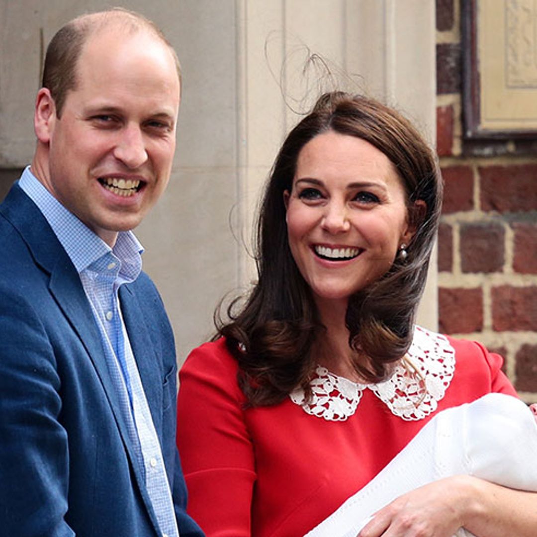 See which picture Prince William and Kate used to celebrate Prince Louis' birth