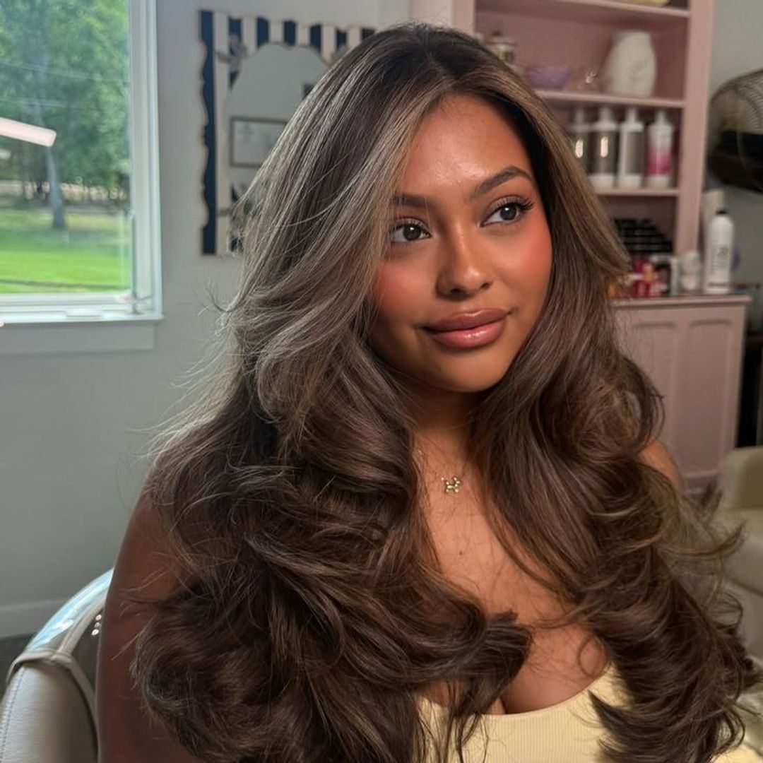 hair brunette balayage 