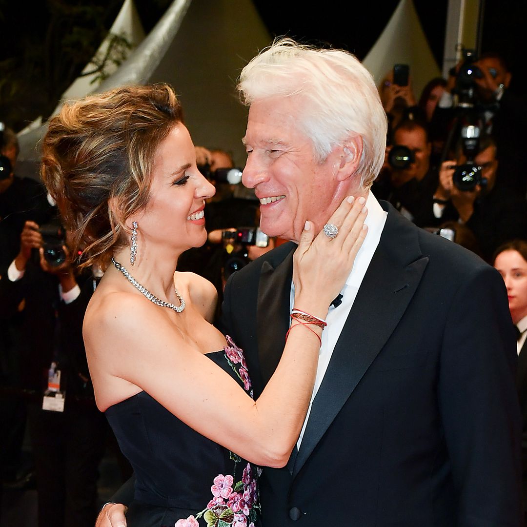 Richard Gere, 74, can't keep his hands off wife Alejandra Silva, 41, in PDA-packed Cannes appearance