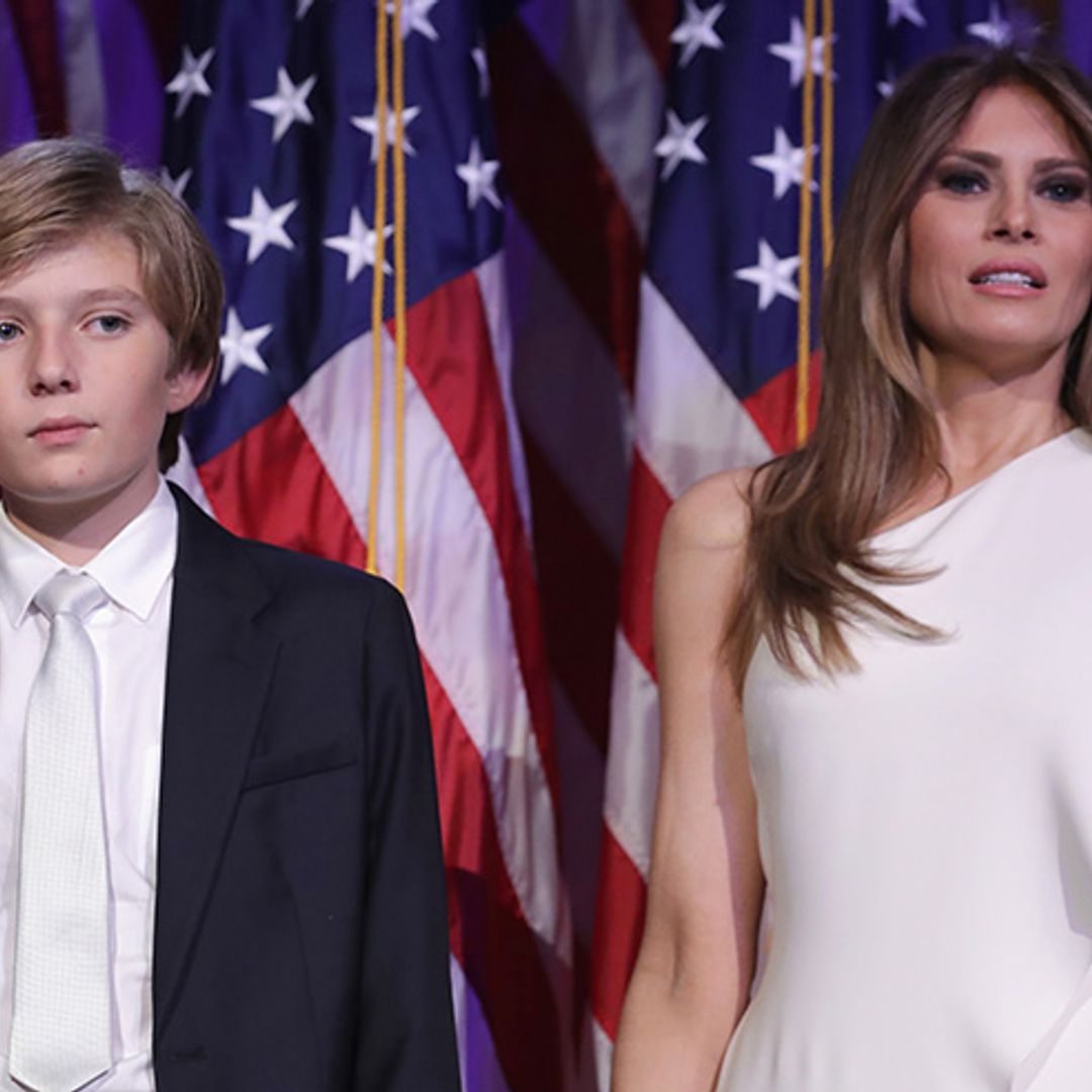 Barron Trump becomes the first White House son in 50 years
