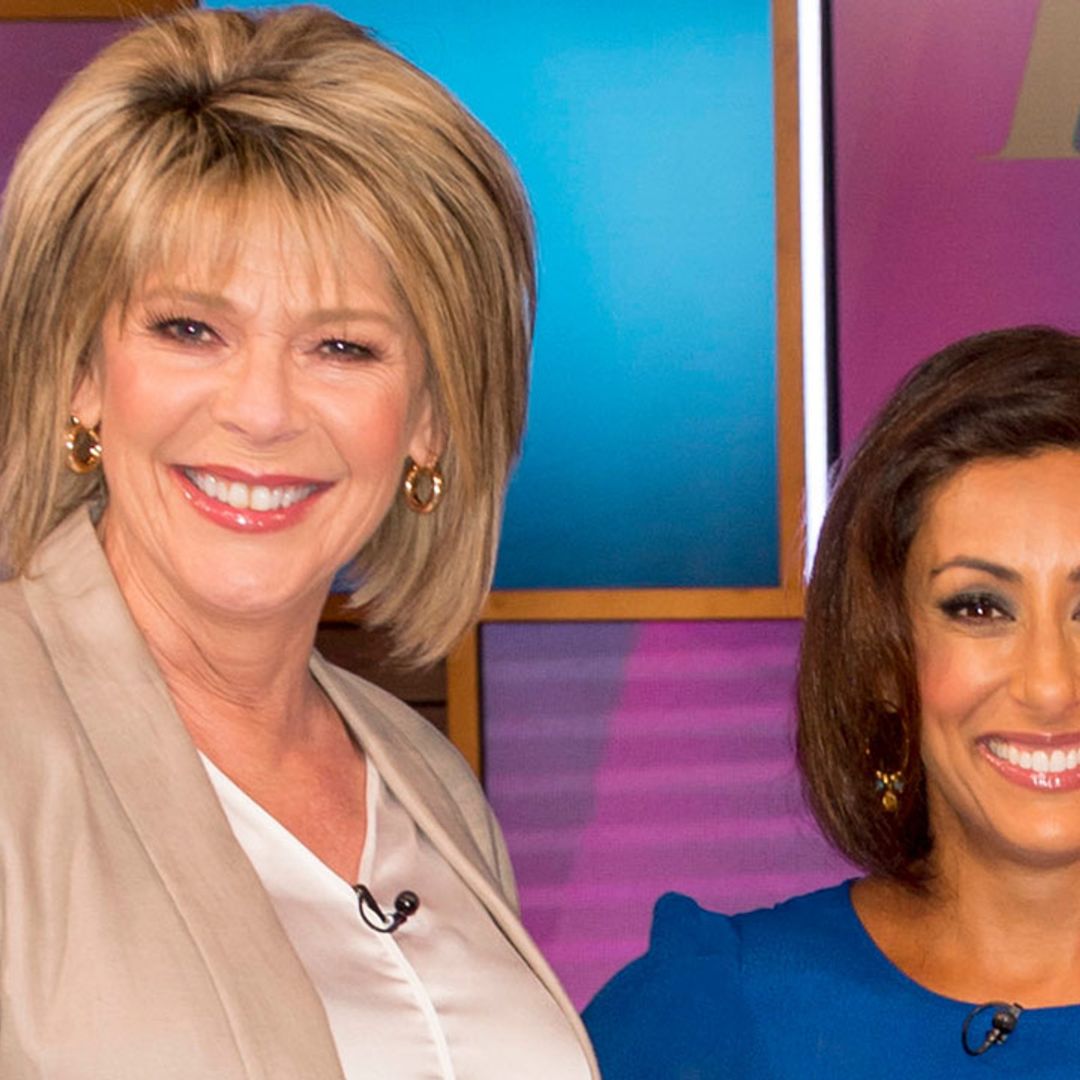 Ruth Langsford reveals she's pampering herself in isolation with Saira Khan's skincare products