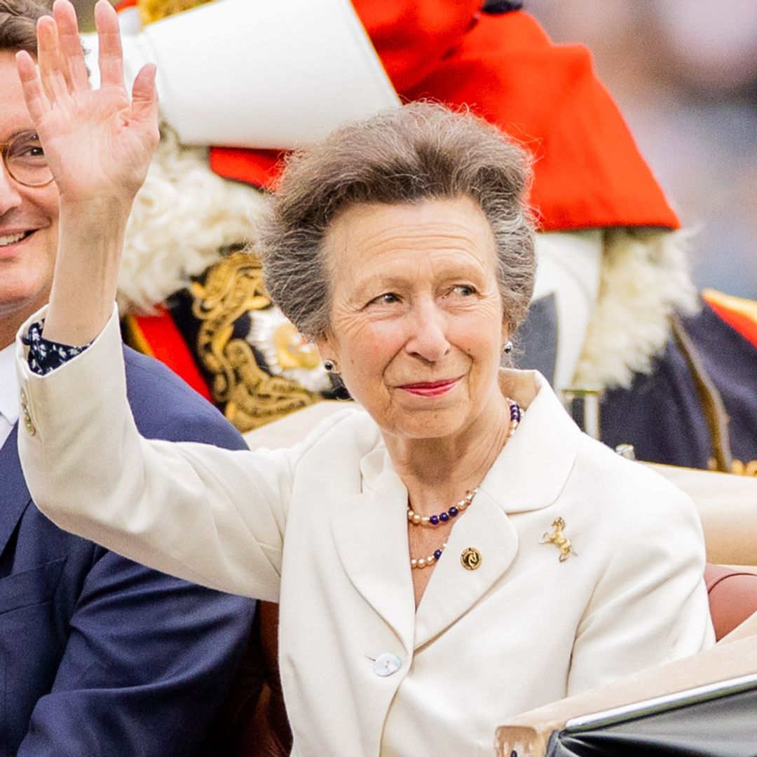 Princess Anne is unrecognisable with long hair at Wimbledon in incredible archive photo