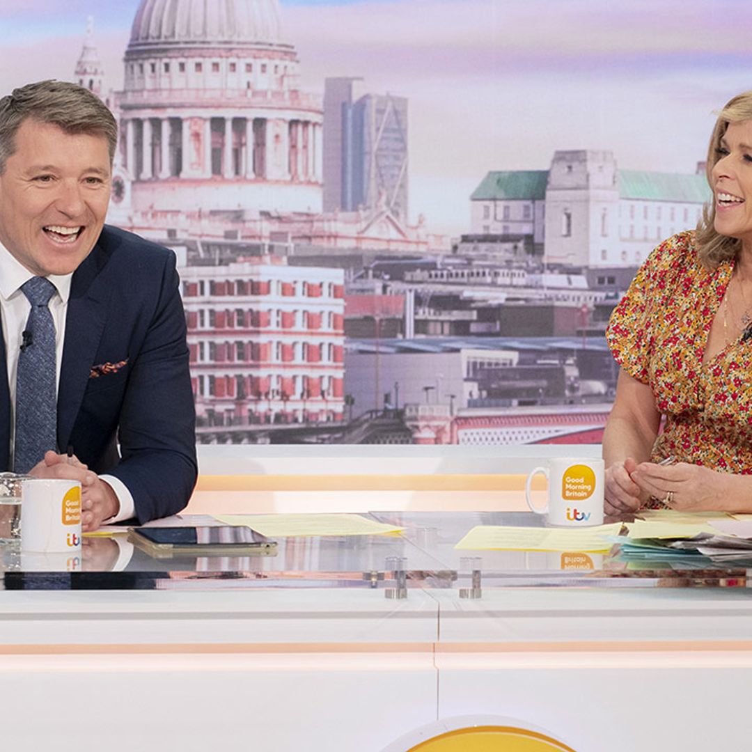 Good Morning Britain's Ben Shephard pokes fun at Kate Garraway after on-air blunder