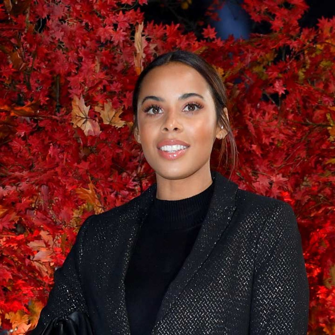 Rochelle Humes stuns fans in a New Look suit for a movie premiere