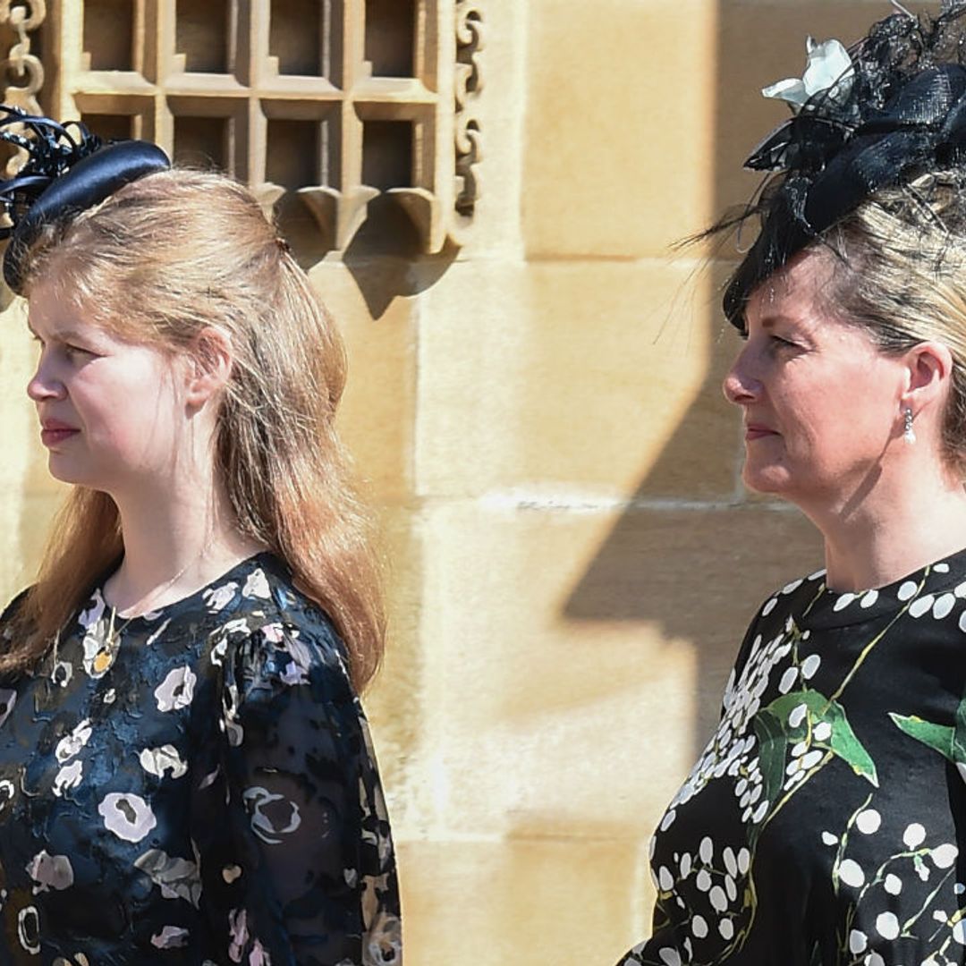 Lady Louise Windsor makes rare appearance as she joins Princess Beatrice and royal family at Queen's birthday celebrations