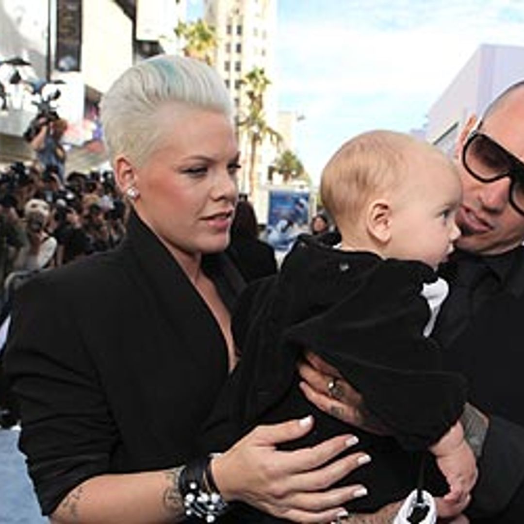 Pink's pride as her little star makes red carpet debut