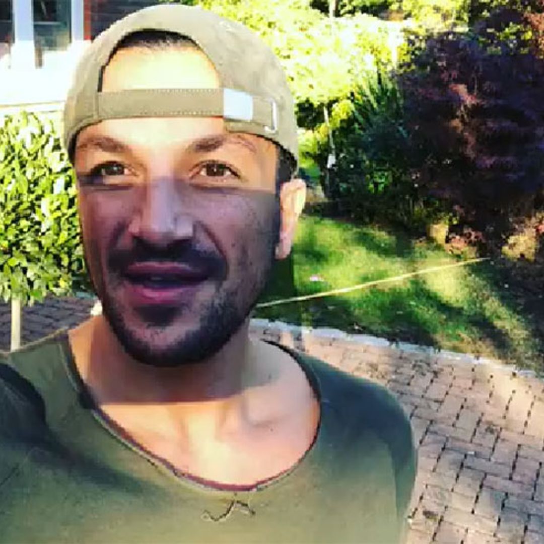 Peter Andre takes cues from the Beckhams with garden renovation