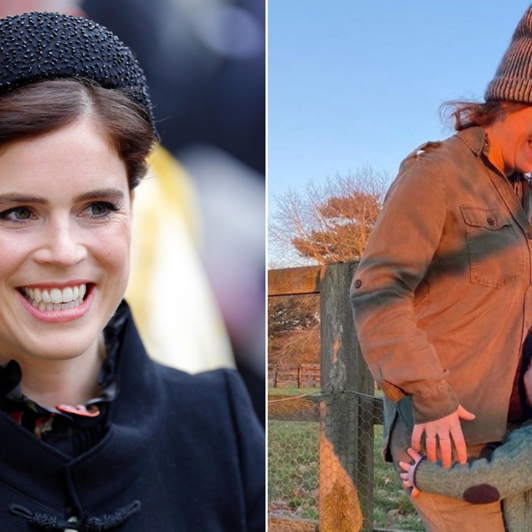 Princess Eugenie's son melts hearts in sweet clip at private family home