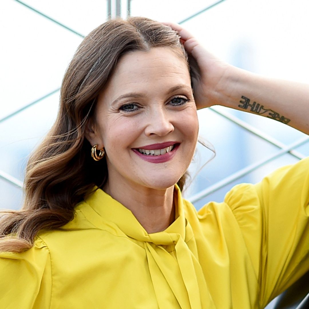 Drew Barrymore makes the most amazing career callback in a prom dress