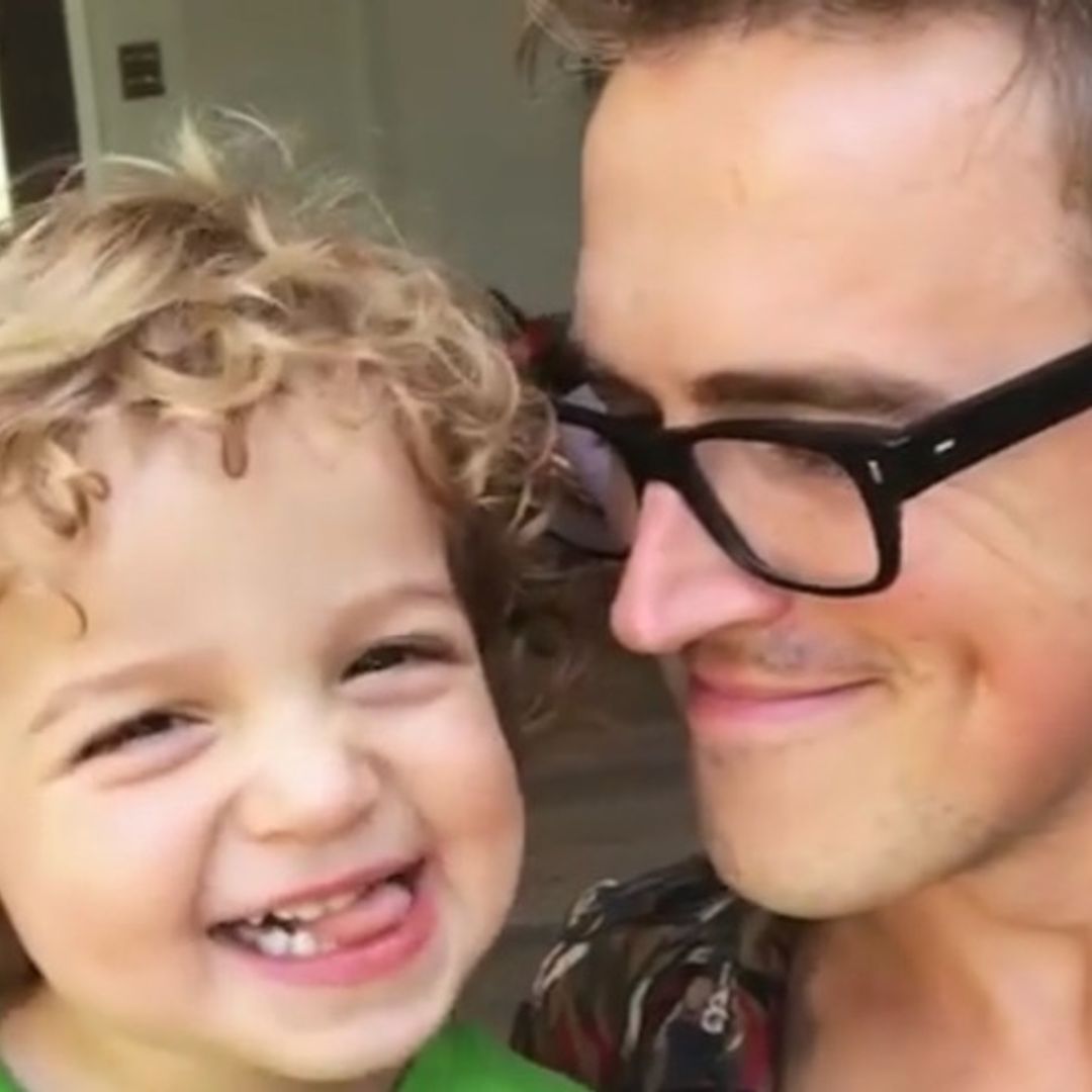 WATCH: Tom Fletcher's adorable son Buddy sings the ABCs - with some very cheeky lyrics!