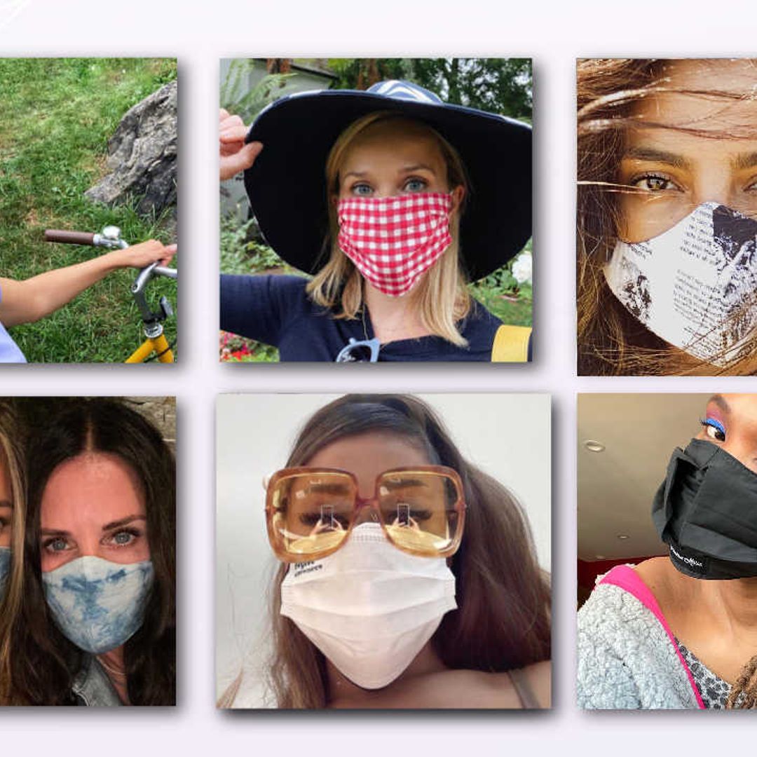 From JLo to Jennifer Aniston: 31 celebrities wearing face masks & where to shop their looks