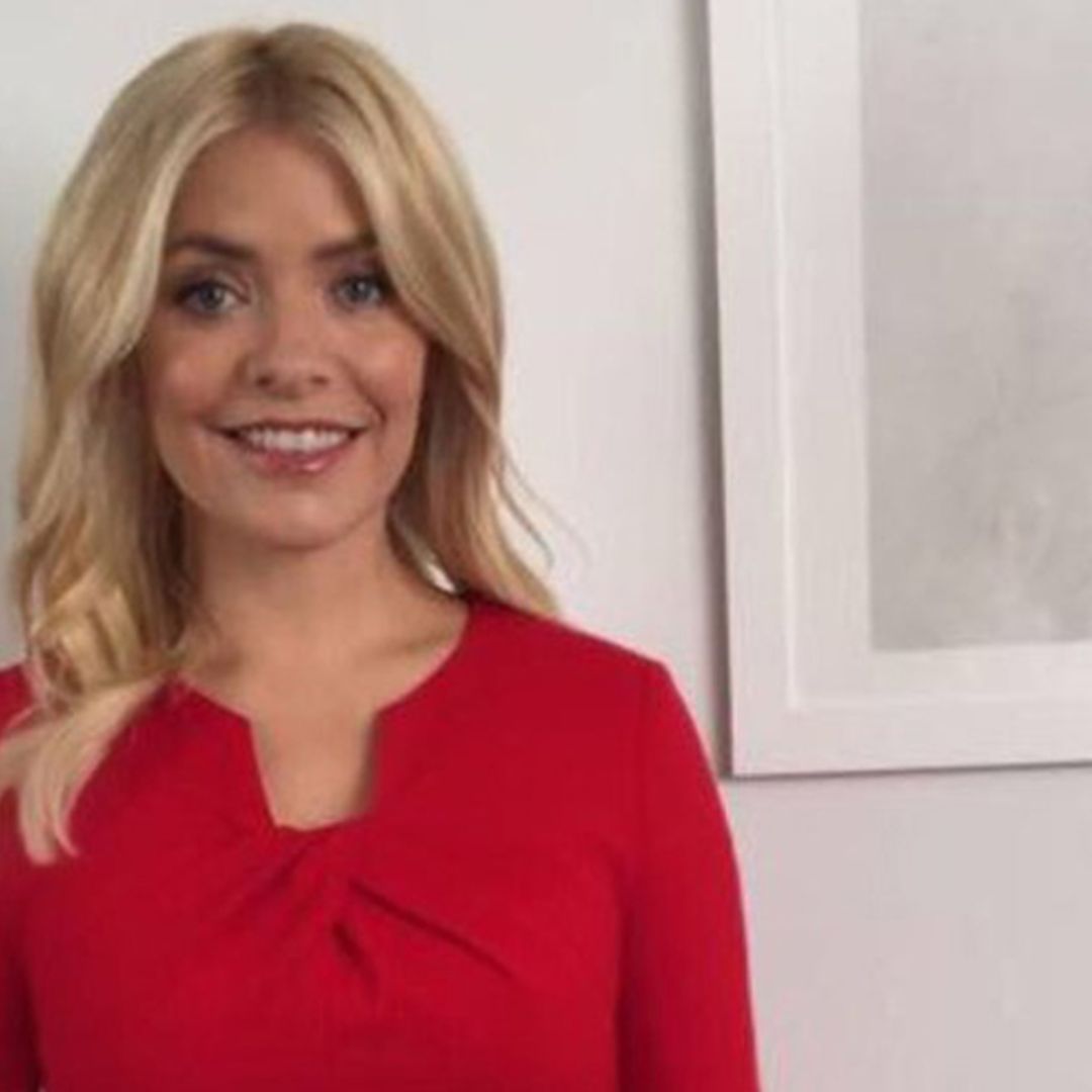 Holly Willoughby wears a high-street outfit on ITV's This Morning