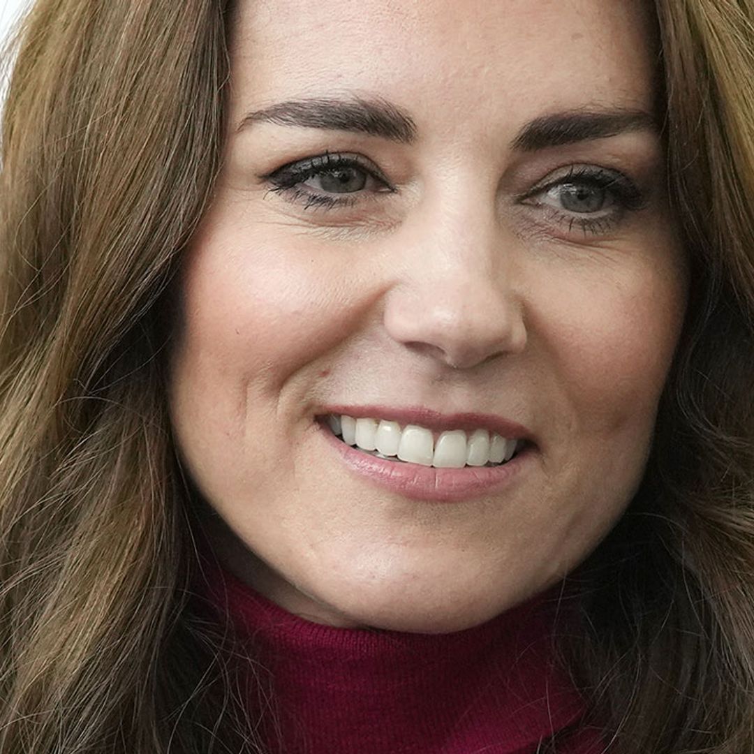 Kate Middleton stuns in the red coat you always wanted - and glorious mermaid hair
