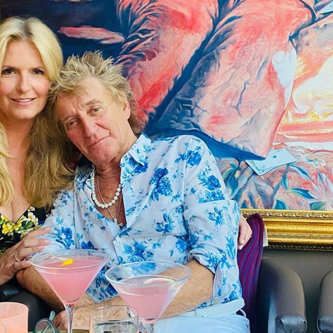 Penny Lancaster stuns in mini dress as she details 'hot' and 'sultry night' with Rod Stewart