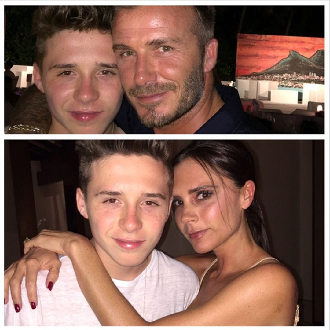 Brooklyn Beckham shares touching snaps from family holiday in paradise