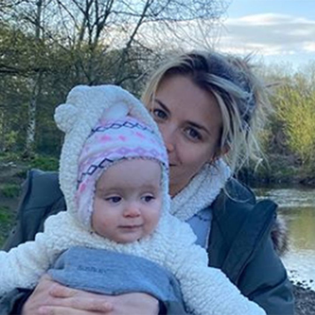 Gemma Atkinson reveals baby Mia is a speedy crawler