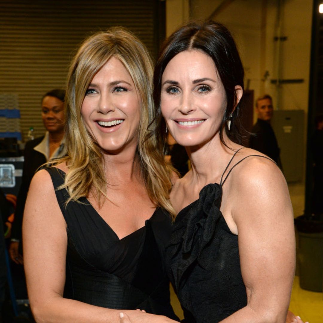 Jennifer Aniston and Courteney Cox reunite for the sweetest reason