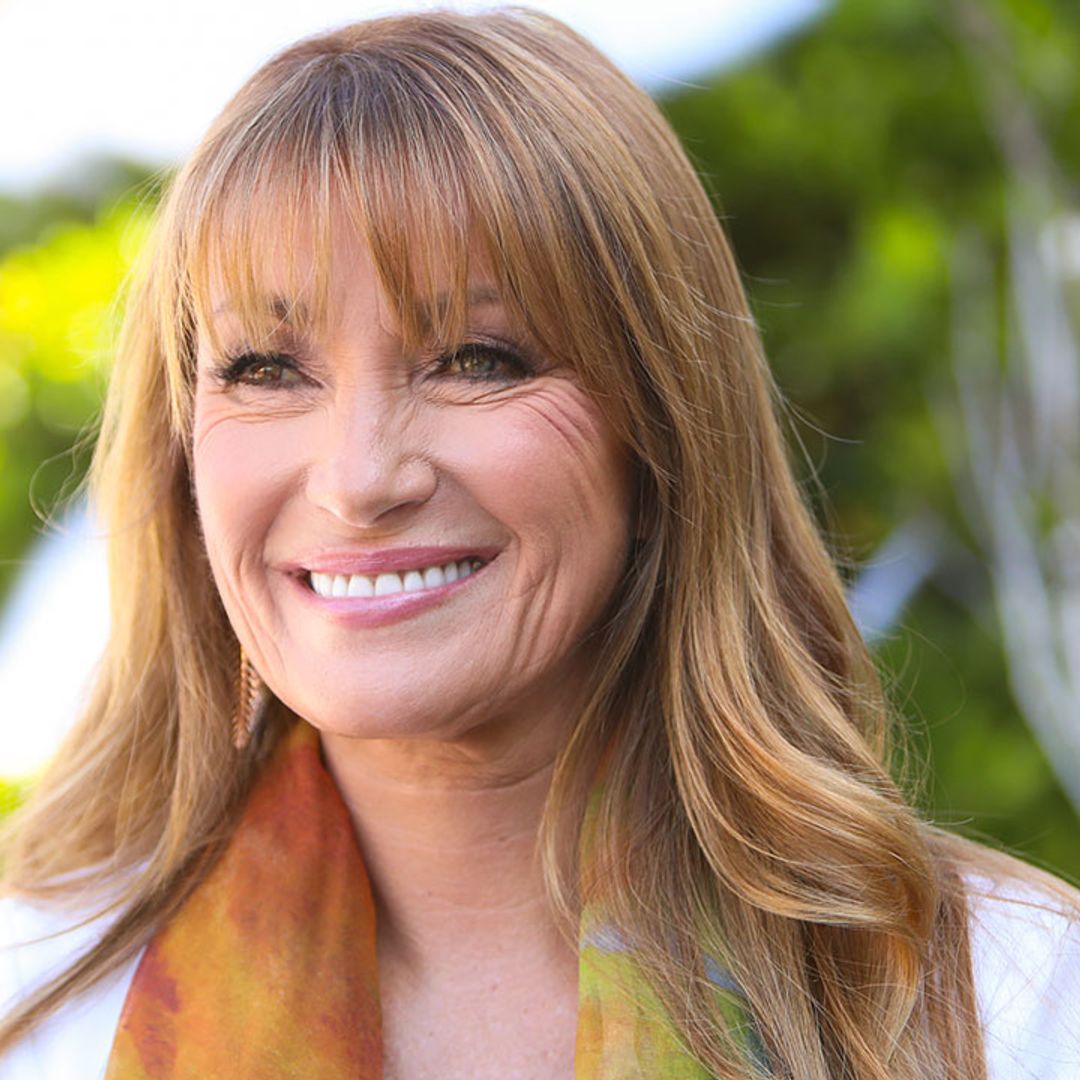 Jane Seymour showcases her ageless beauty as she bathes with elephants in Thailand