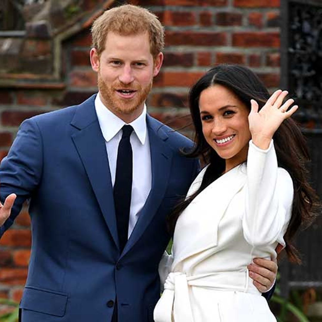 Meghan Markle dazzles at official engagement photocall with husband-to-be Prince Harry