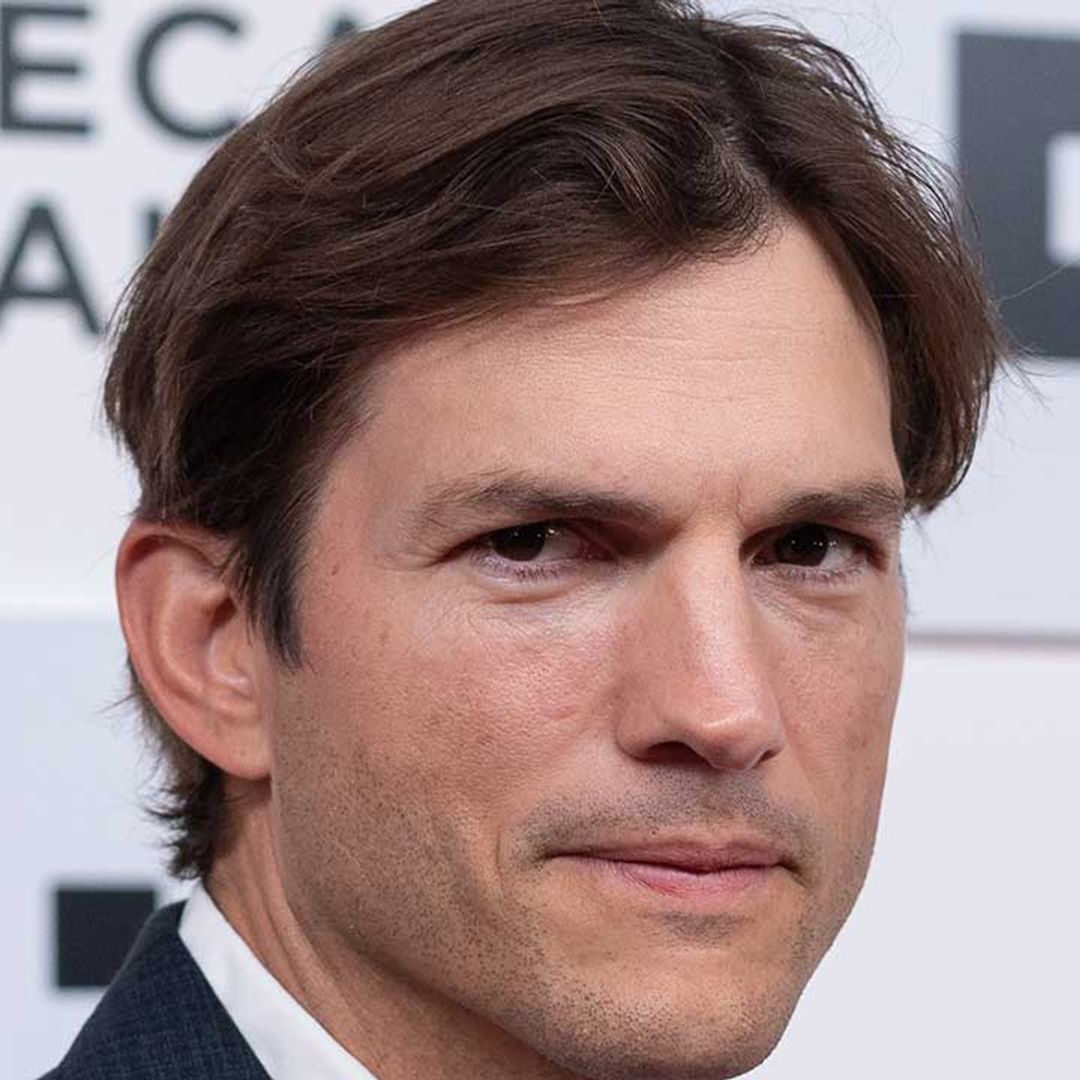 Ashton Kutcher wipes away tears as he recalls brother's near-death experience