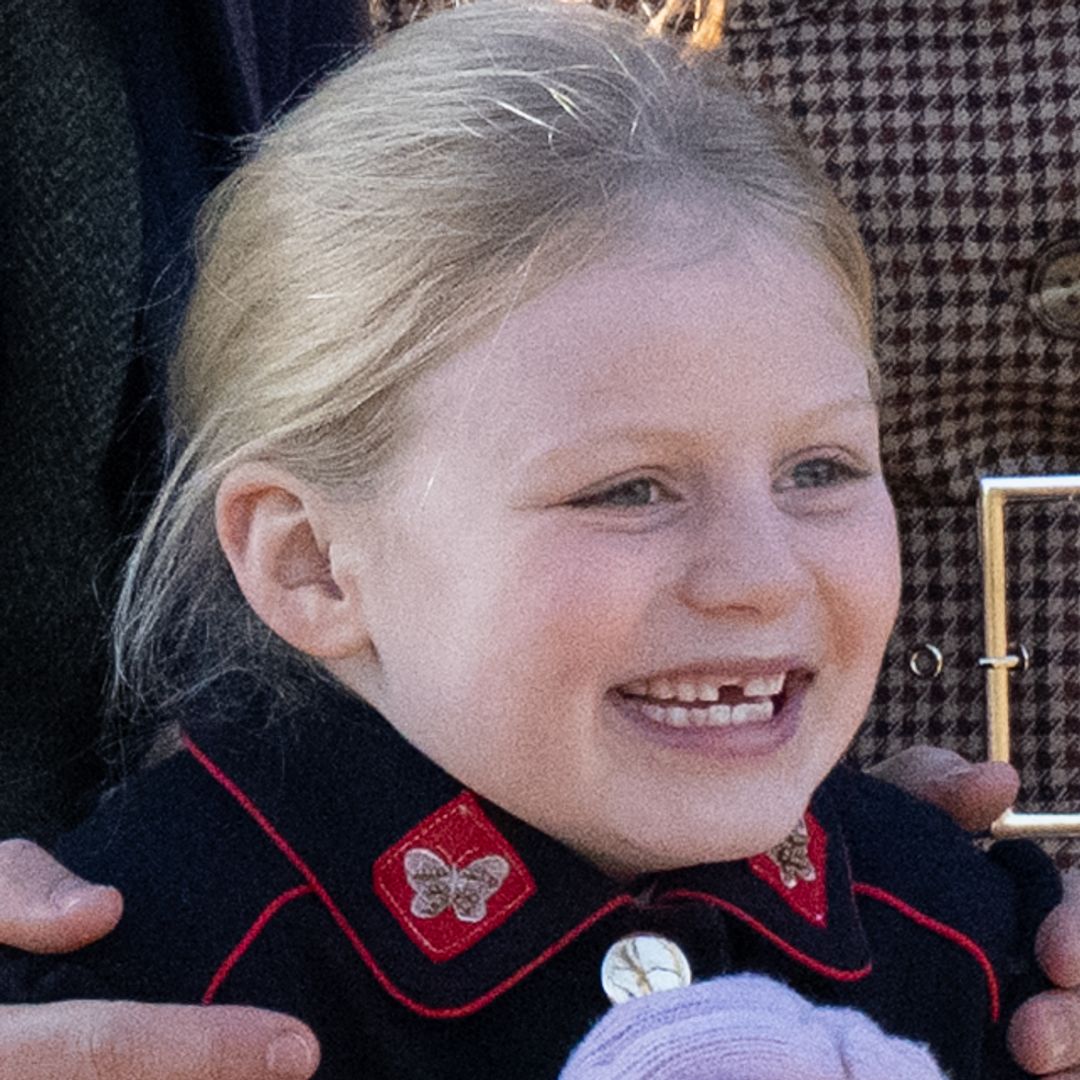 Lena Tindall, 7, borrows cutest 'military' coat from royal cousin