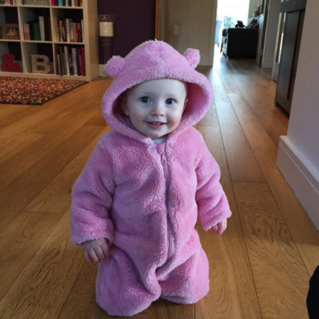 Rebecca Adlington's daughter is walking! See the cute video