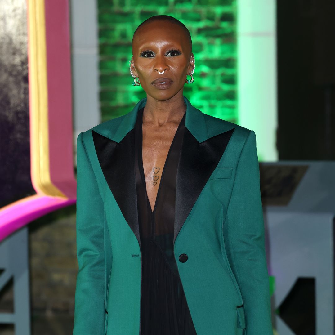 Cynthia Erivo redefines the power suit at Wicked photocall