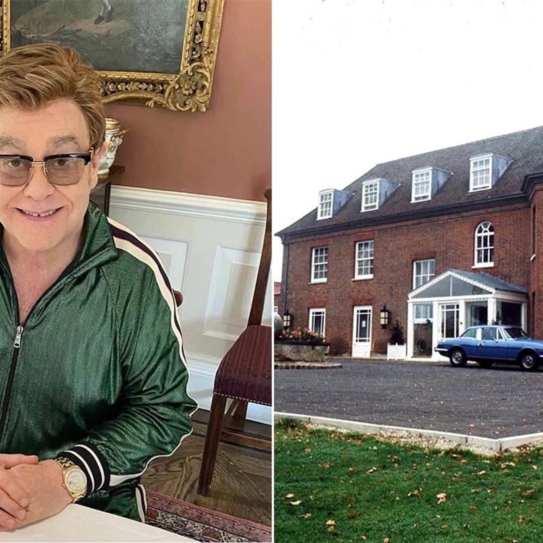 Elton John's traditional Windsor home was inspired by rehab – inside
