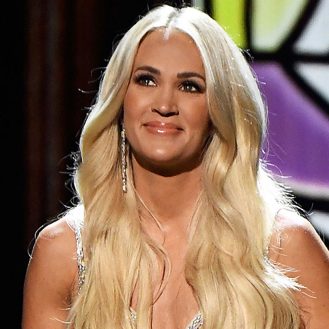 Carrie Underwood stuns in gorgeous white dress for special celebration