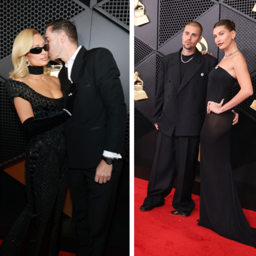 Hailey and Justin Bieber lead the stand out couples at the Grammys