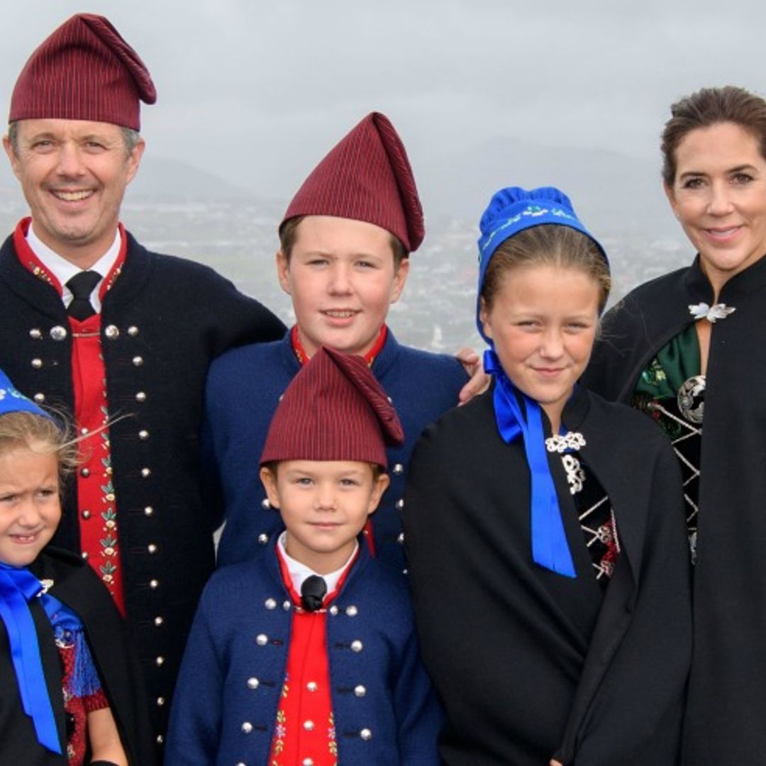 The Danish royal family just stepped out in traditional Faroese dress