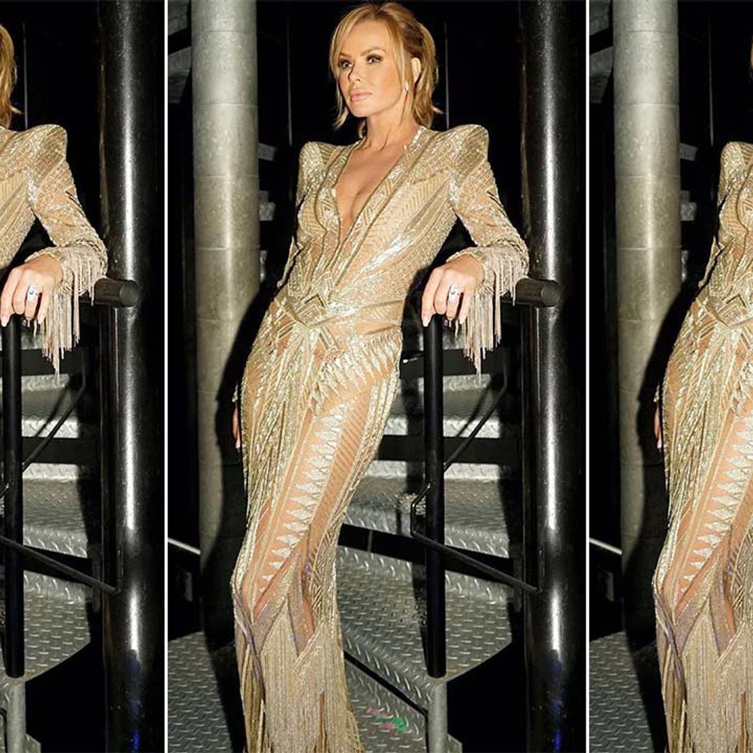 Love BGT's Amanda Holden's backless gold gown? We've found a bargain ASOS dupe