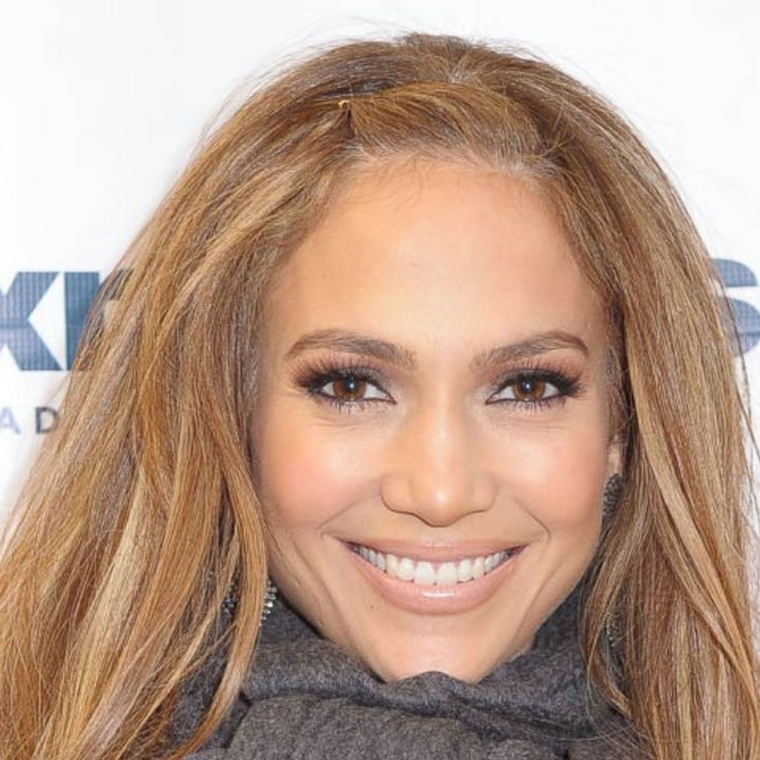 Jennifer Lopez strikes playful pose in tiny pajamas - and you won't believe what else she's doing