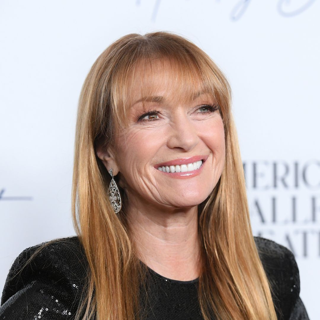 Jane Seymour, 72, showcases ageless beauty in little black dress and signature bangs that 'flatter her face'