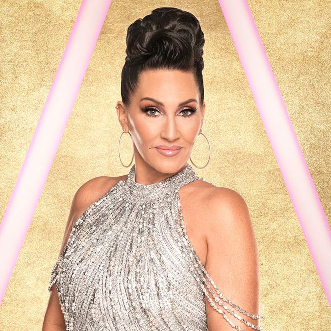 Michelle Visage sparks injury fear as she's pictured in knee brace hours before first Strictly show