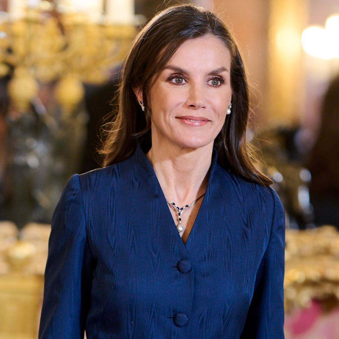 Queen Letizia wears engagement gift 20 years after big day - and it's stunning
