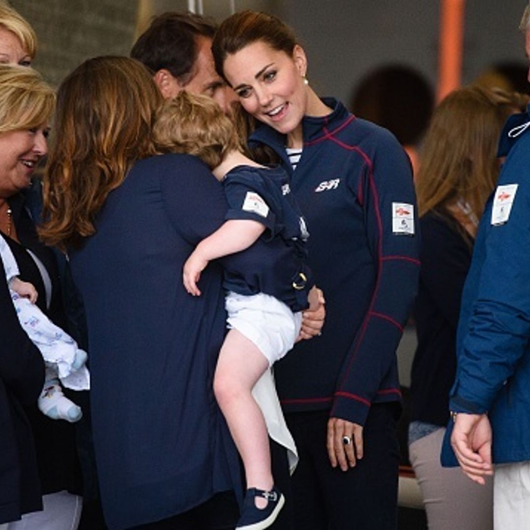 Kate Middleton talks to kids, says Prince George thinks he's 3