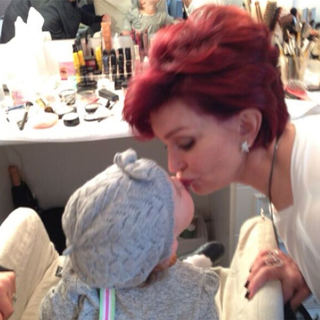 Sharon Osbourne tells HELLO! Online why she's the coolest grandmother - and reveals all about tooth-losing incident