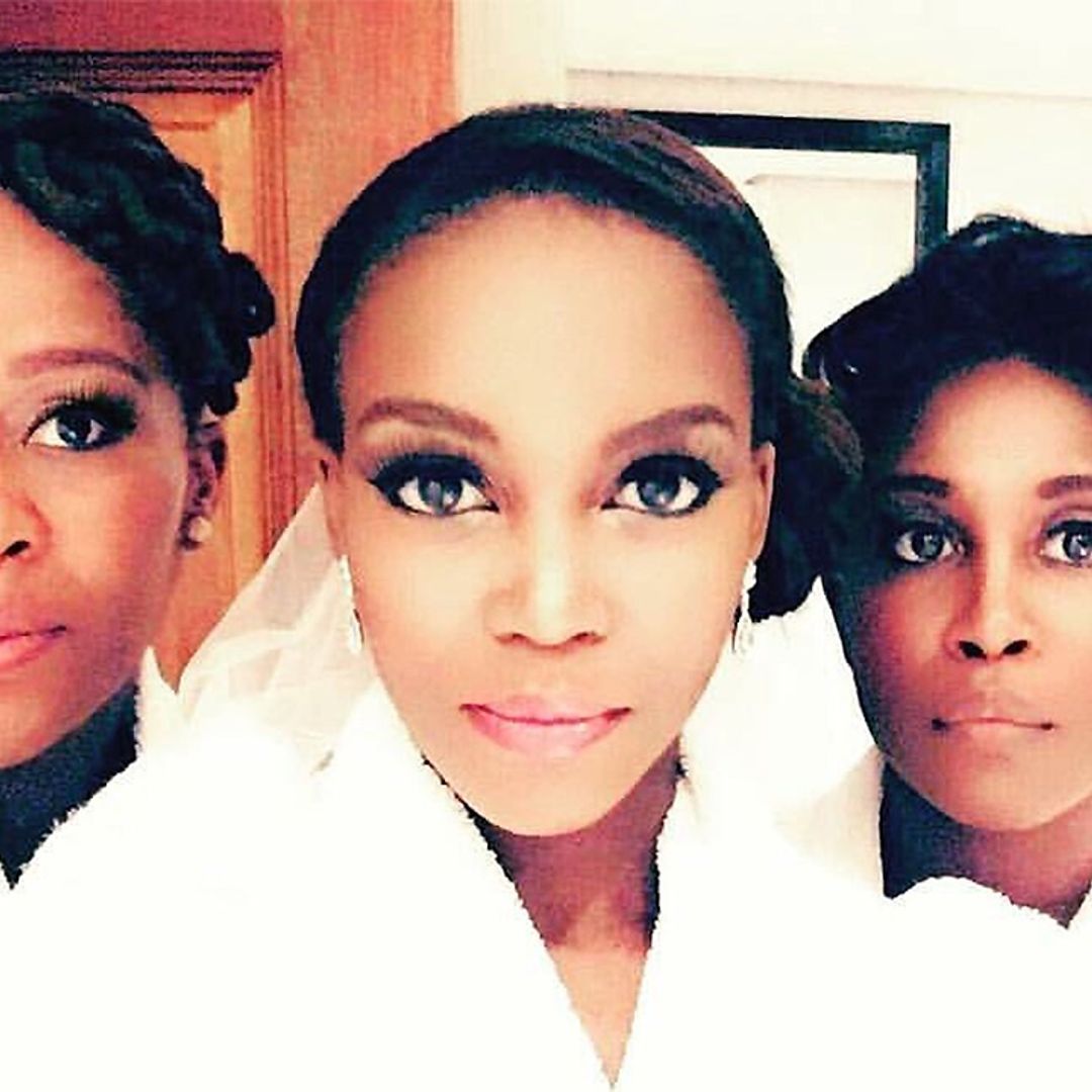Strictly's Motsi Mabuse shares never-before-seen wedding photo with her sister Oti