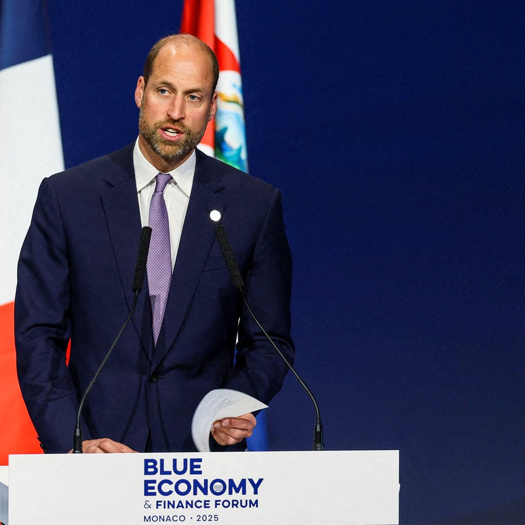 Prince William flexes French speaking skills on solo trip to Monaco