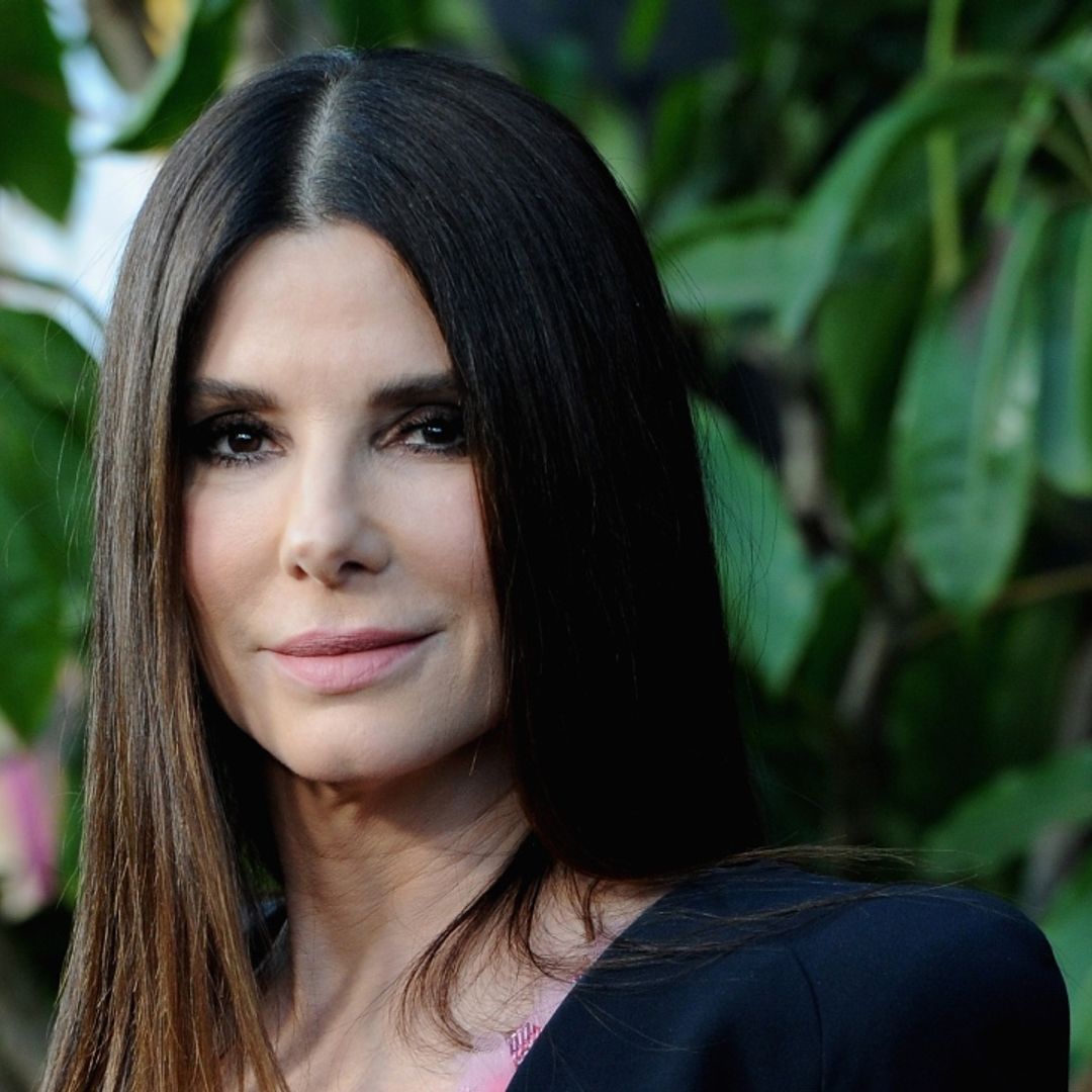 Sandra Bullock attends special premiere in show-stopping gown with rarely seen family member