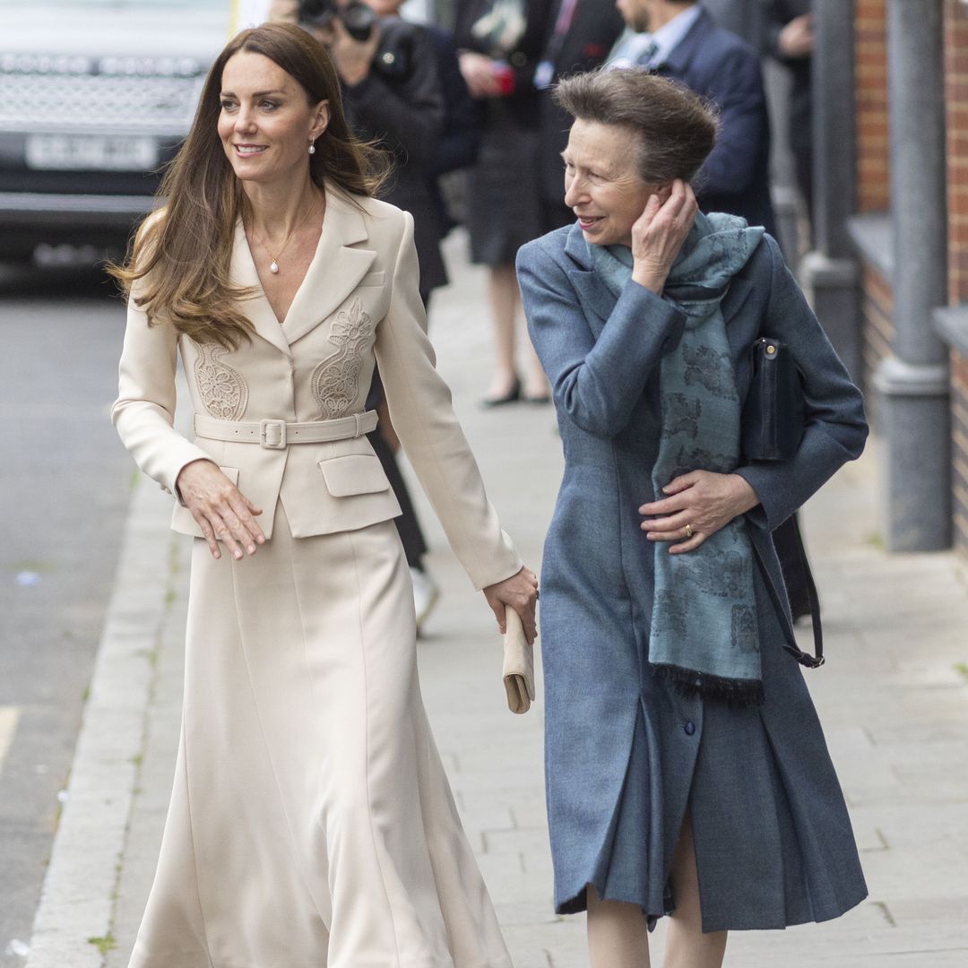 Princess Anne takes a leaf out of Princess Kate's style book in new look