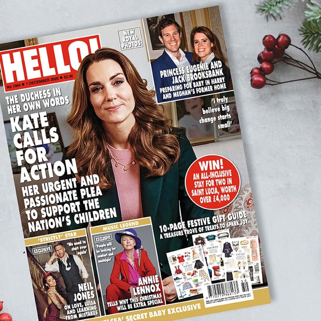 Give the gift of HELLO! this Christmas – and save 50% off a subscription