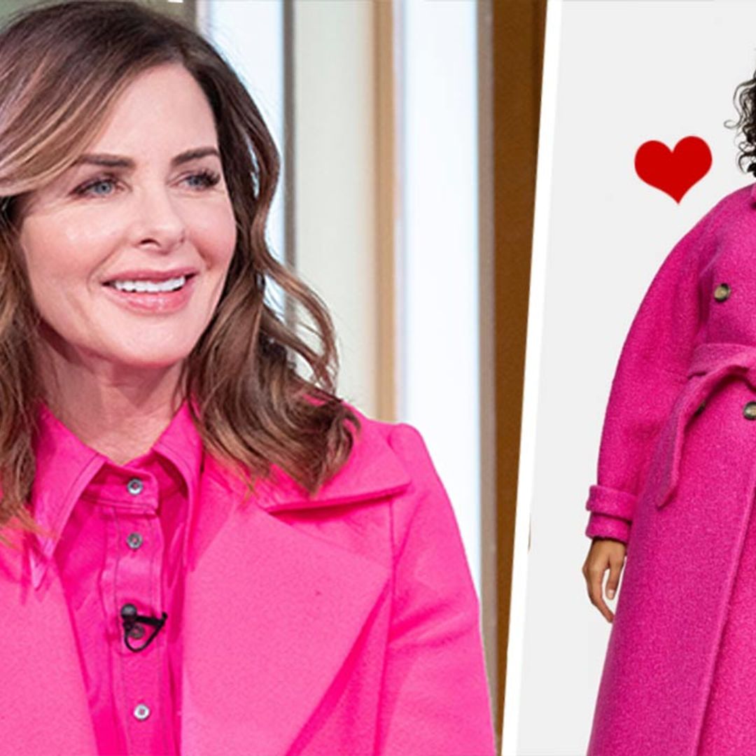 Trinny Woodall would love this pink coat from Topshop - and it's on sale