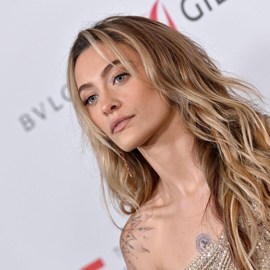 Paris Jackson covers up her nearly 100 tattoos in head-turning Grammys look – see how