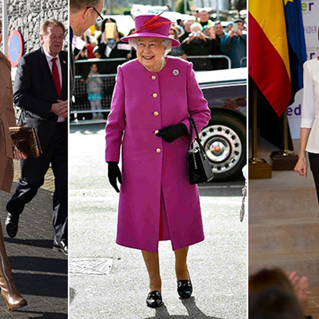 This week's royal style: Queen Elizabeth, Queen Letizia and more