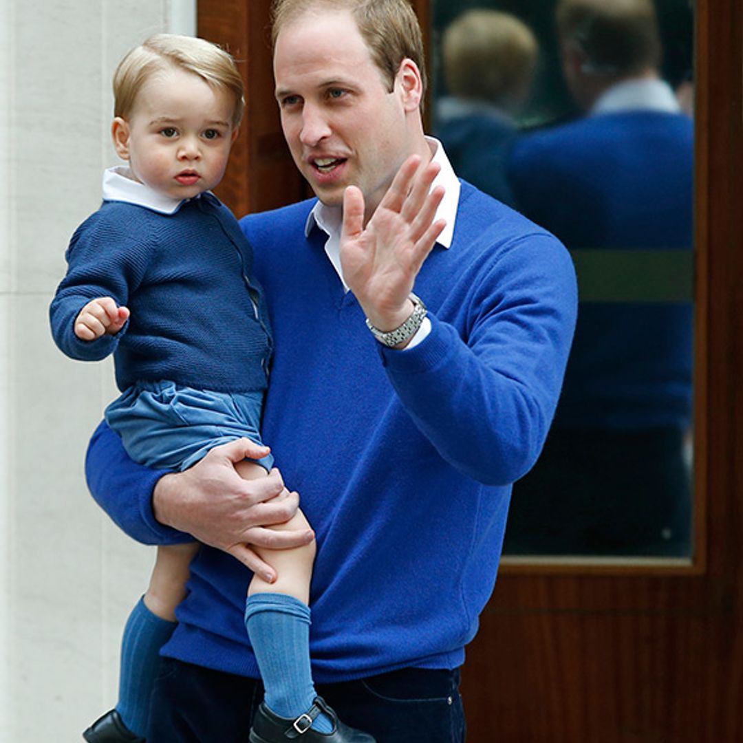 Princess Charlotte channels big brother's style in matching cardigan